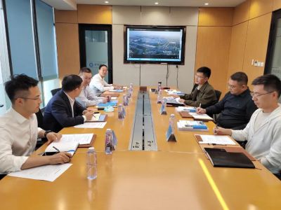 金海股份與中建八局總承包公司開展座談交流